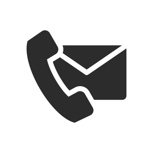 Telefon og e-post - ikon