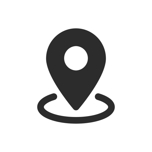 Plassering på et kart - ikon